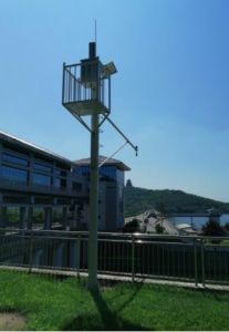 東魚河雨量雷達一體化安裝
